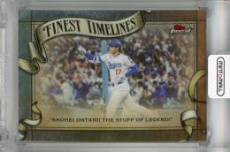 2026 Topps Finest  Shohei Ohtani Finest Timelines #FT-23 Los Angeles Dodgers