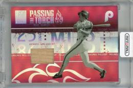 2005 Donruss Elite Mike Schmidt Passing the Torch Bats #PT23【084/150】 Philadelphia Phillies