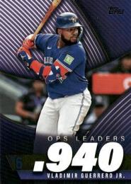 2025 Topps SERIES.2 MLB #OPS-6 Vladimir Guerrero Jr.【OPS Leaders】インサートカード