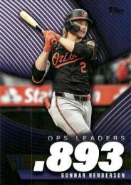 2025 Topps SERIES.2 MLB #OPS-11 Gunnar Henderson【OPS Leaders】インサートカード