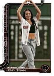 2025 Topps SERIES.2 MLB #FP2-4 Jenn Tran【'24 First Pitch】インサートカード