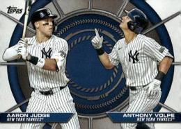 2025 Topps SERIES.2 MLB #DD-4 Anthony Volpe/Aaron Judge【Dynamic Duos】インサートカード