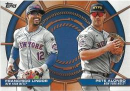 2025 Topps SERIES.2 MLB #DD-5 Francisco Lindor/Pete Alonso【Dynamic Duos】インサートカード