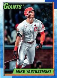 2025 Topps SERIES.2 MLB #90B2-2 Mike Yastrzemski【'90 Topps】インサートカード