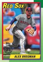 2025 Topps SERIES.2 MLB #90B2-10 Alex Bregman【'90 Topps】インサートカード