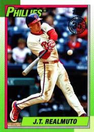 2025 Topps SERIES.2 MLB #90B2-15 J.T. Realmuto【'90 Topps】インサートカード