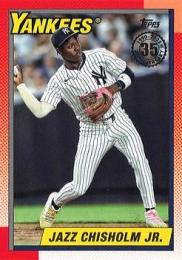 2025 Topps SERIES.2 MLB #90B2-16 Jazz Chisholm Jr.【'90 Topps】インサートカード
