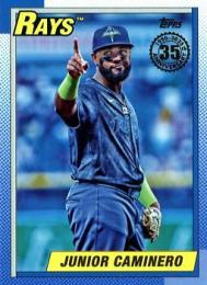 2025 Topps SERIES.2 MLB #90B2-45 Junior Caminero【'90 Topps】インサートカード