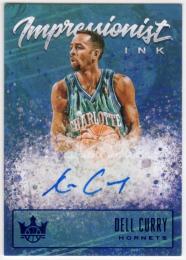 2019-20 Panini Court Kings  Dell Curry Autograohs 07/15