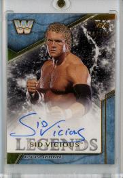 2017 Topps Legends of WWE  Sid Vicious Autographs #LASV 128/199