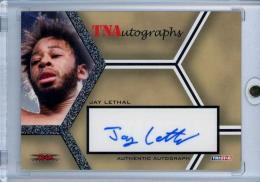 2008 TRISTAR TNA Impact  Jay Lethal Autographs Silver #AJL