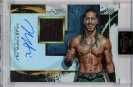2021 Topps WWE Fully Loaded  Mustafa Ali Autographed Turnbuckle Relics #AMA 17/99