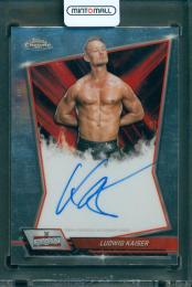 2026 TOPPS Chrome WWE Ludwig Kaiser Red Brand Autograph