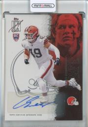 2025 Topps Signature Class Carson Schwesinger Rookie Autographs #222 Cleveland Browns