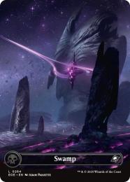 【EOE】【ENG】【Foil】〈264-L〉《沼/Swamp》ボーダーレス版