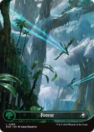 ◆予約◆【EOE】【ENG】【Foil】〈266-L〉《森/Forest》ボーダーレス版