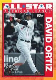 2025 Topps SERIES.2 MLB #90AS-7 David Ortiz【'90 Topps All Star/Red版】インサートカード
