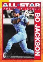 2025 Topps SERIES.2 MLB #90AS-26 Bo Jackson【'90 Topps All Star/Red版】インサートカード