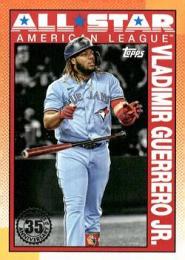 2025 Topps SERIES.2 MLB #90AS-49 Vladimir Guerrero Jr.【'90 Topps All Star/Red版】インサートカード