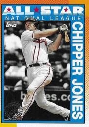 2025 Topps SERIES.2 MLB #90AS-11 Chipper Jones【'90 Topps All Star/Blue版】インサートカード