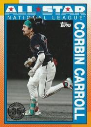 2025 Topps SERIES.2 MLB #90AS-13 Corbin Carroll【'90 Topps All Star/Blue版】インサートカード