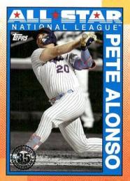 2025 Topps SERIES.2 MLB #90AS-15 Pete Alonso【'90 Topps All Star/Blue版】インサートカード