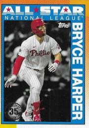 2025 Topps SERIES.2 MLB #90AS-19 Bryce Harper【'90 Topps All Star/Blue版】インサートカード