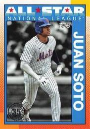 2025 Topps SERIES.2 MLB #90AS-23 Juan Soto【'90 Topps All Star/Blue版】インサートカード