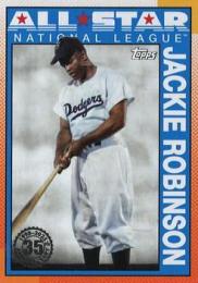 2025 Topps SERIES.2 MLB #90AS-24 Jackie Robinson【'90 Topps All Star/Blue版】インサートカード