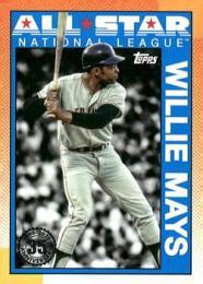 2025 Topps SERIES.2 MLB #90AS-30 Willie Mays【'90 Topps All Star/Blue版】インサートカード
