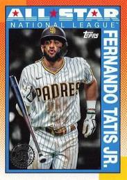 2025 Topps SERIES.2 MLB #90AS-31 Fernando Tatis Jr.【'90 Topps All Star/Blue版】インサートカード
