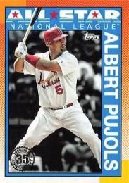 2025 Topps SERIES.2 MLB #90AS-38 Albert Pujols【'90 Topps All Star/Blue版】インサートカード