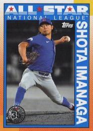 2025 Topps SERIES.2 MLB #90AS-47 Shota Imanaga【'90 Topps All Star/Blue版】インサートカード
