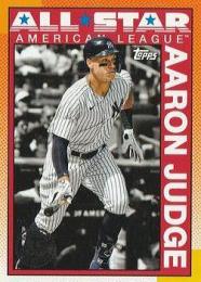 2025 Topps SERIES.2 MLB #90AS-12 Aaron Judge【'90 Topps All Star/Red版】インサートカード