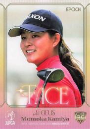 2025 EPOCH JLPGA 日本女子ゴルフ協会 オフィシャルトレーディングカード ROOKIES & WINNERS #75 神谷桃歌 Face in FOCUS インサートカード RC