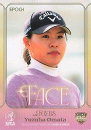 2025 EPOCH JLPGA 日本女子ゴルフ協会 オフィシャルトレーディングカード ROOKIES & WINNERS #87 小俣柚葉 Face in FOCUS インサートカード RC