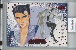 2020 Upper Deck Marvel Anime Namor Red Foil/Artist Autograph/Peach Momoko/#30【108/120】