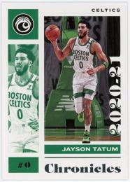 2020-21 Panini Chronicles #9 Jayson Tatum
