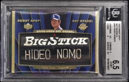 2003 Sweet Spot    Hideo Nomo #HN Hideo Nomo Bat Barrels【1/3】【BGS EX-MT+ 6.5】 Los Angeles Dodgers