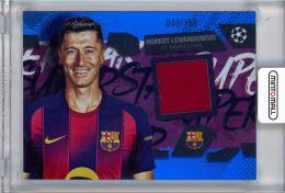 2026 TOPPS UEFA CLUB COMPETITIONS Robert Lewandowski Patch#TSR-RL【049/150】 FC BARCELONA
