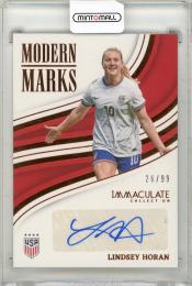 2023-24 Panini-Immaculate Collection Soccer	Lindsey Horan	Autograph	26/99