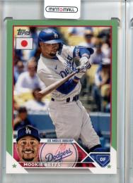 2023 Topps Japan Mookie Betts Jade Green【19/75】 Los Angeles Dodgers