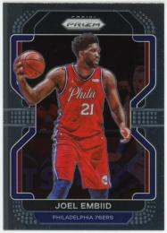 2021-22 Panini Prizm #176 Joel Embiid
