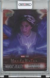2022 Upper Deck WandaVision Kathryn Hahn as Agatha Harkness Wanda's Reality Plexi/#P-19