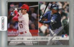 2018 Topps Now Shohei Ohtani/Christian Villanueva #159 RC Los Angeles Angels/San Diego Padres