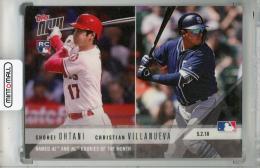 2018 Topps Now Shohei Ohtani/Christian Villanueva #159 RC Los Angeles Angels/San Diego Padres