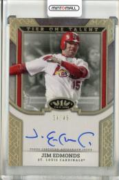 2024 Topps Tier One Jim Edmonds Talent Autographs Holo Gold Foil【34/49】 St. Louis Cardinals