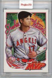 【ケースに微スレあり】2021 TOPPS Project70 Shohei Ohtani #722