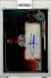 2022-23 TOPPS Stadium Club Chrome UEFA Club Competitions Cody Gakpo Chrome Autographs #CACG Liverpool FC