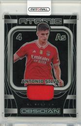 2023-24 PANINI Obsidian Soccer Antonio Silva Atomic Material #34【121/199】 SL Benfica